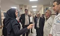 بازدید هیات رئیسه دانشگاه علوم پزشکی شهید بهشتی از از بیمارستان انصارالغدیر بومهن انجام شد