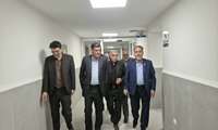 زدید میدانی رئیس دانشگاه و اعضای مجمع نمایندگان تهران از بیمارستان انصارالغدیر پردیس