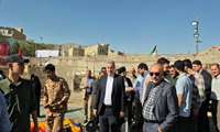 همزمان با هفته دفاع مقدس؛ نمایشگاه ادوات جنگی در بومهن افتتاح شد.