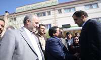  بازدید وزیر بهداشت از بیمارستان انصار الغدیر
