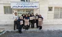 برگزاری مراسم تجلیل از کارشناسان بهداشت عمومی در شبکه بهداشت و درمان پردیس